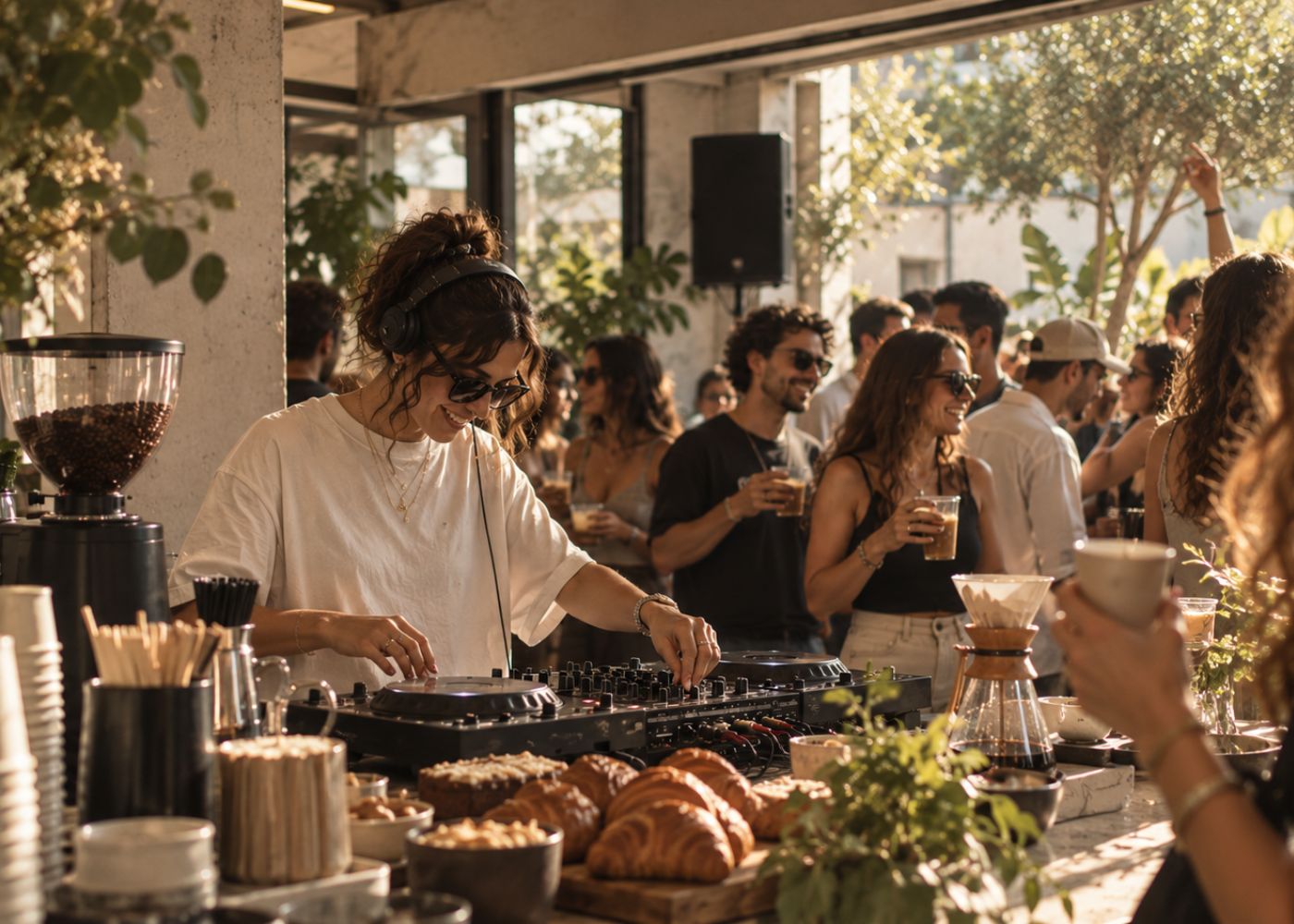 Coffee Parties con café, música y encuentro social