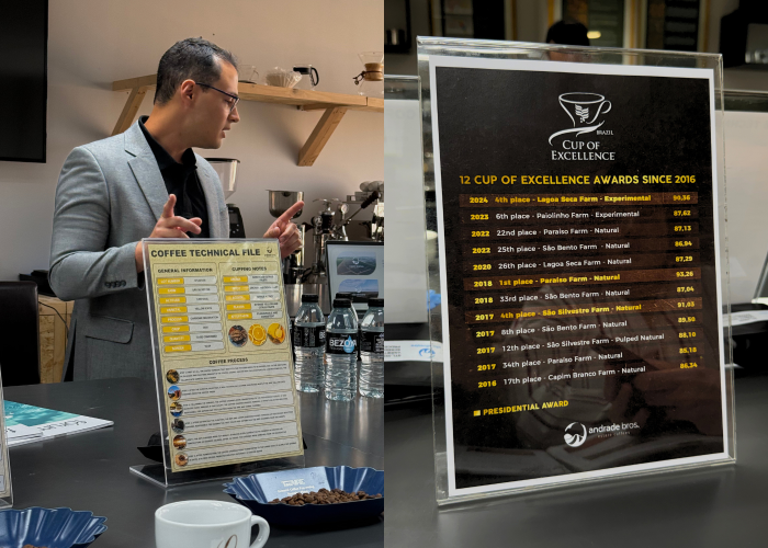 Café de Brasil llega a Fórum Café con la cata exclusiva de Finca São Silvestre, pionera en fermentación controlada y referente del café de calidad.